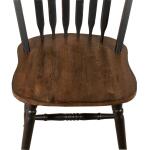 Carolina Crossing Windsor Side Chair- Black Chairs & Benches Black 17