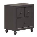 Cottage View Night Stand Youth Nightstands Dark Gray 12