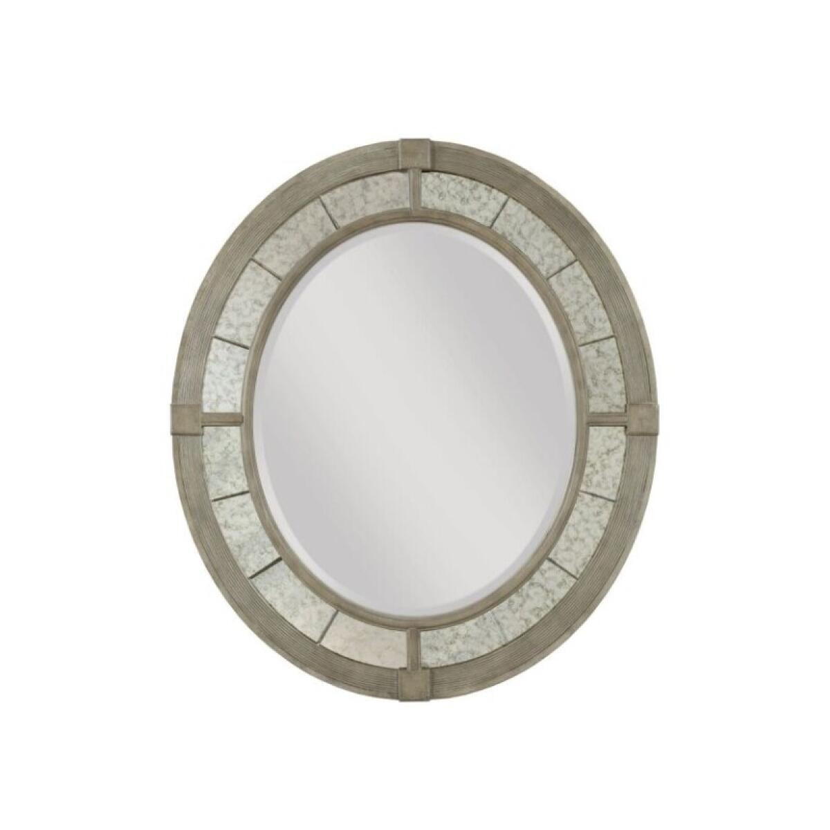 32ff3bdf80556bed26164a044b223a72 Savona Rococo Oval Mirror - Image 1