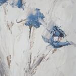 Blue Flowers In Vase Framed Print Art Art 16