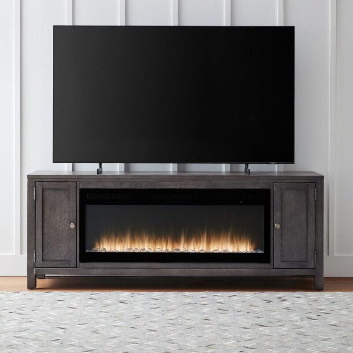 3304303218619de31185140cf7cc2c39 Fireplace TV Consoles 406 78 Inch Console w/ Fire FTS - Image 1