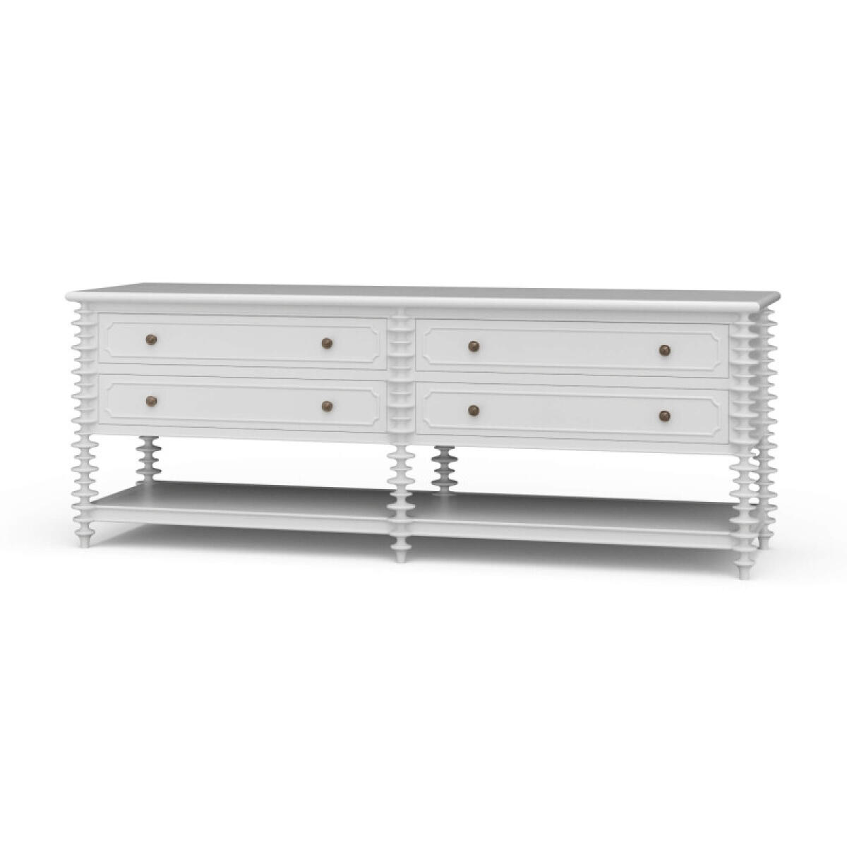 33290c36689366d2ff4b83833aa83f13 Milano Sideboard W/ 4 Drawers - Image 1