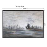 Evening Mist Hand Painted Canvas Art Art 9