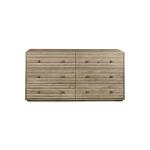 Andora 6 Drawer Dresser Dressers Andora Warm Grey 12