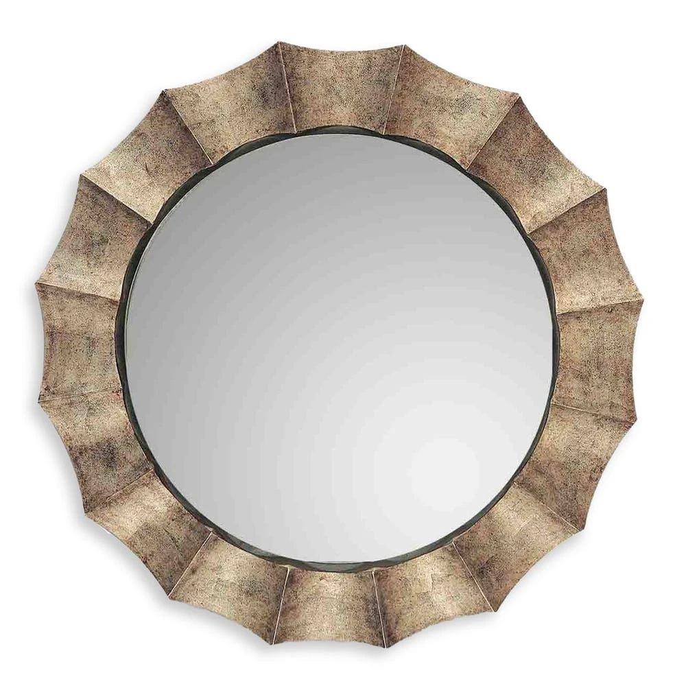 3364e03d81532a37ed4aad48e557bce0 Gotham Round Mirror - Image 1
