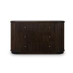 Kraton 3 Drawer Oval Dresser - Image 7
