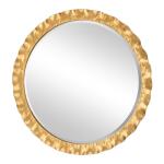 Haya Round Mirror, Gold - Image 5