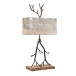 Birch Table Lamp Lighting Black 8