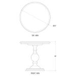 Gloucester Lamp Table - Image 6