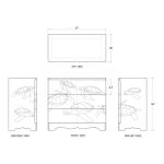 Chelonian Turtle 3 Drawer Chest - Image 7