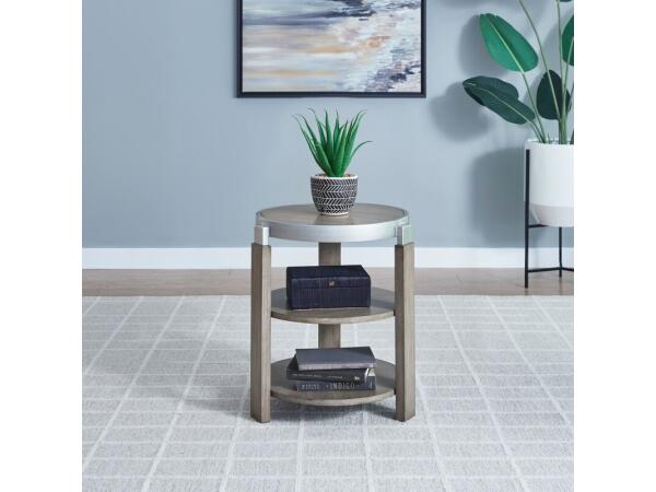 Sutton Chairside Table Chairside Tables Bleached Sand