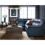 Sectionals 206 Robinson Reclining Sectional with Two-Piece Back Sectionals Blue 34