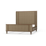 Lexington Bed W/ Rattan