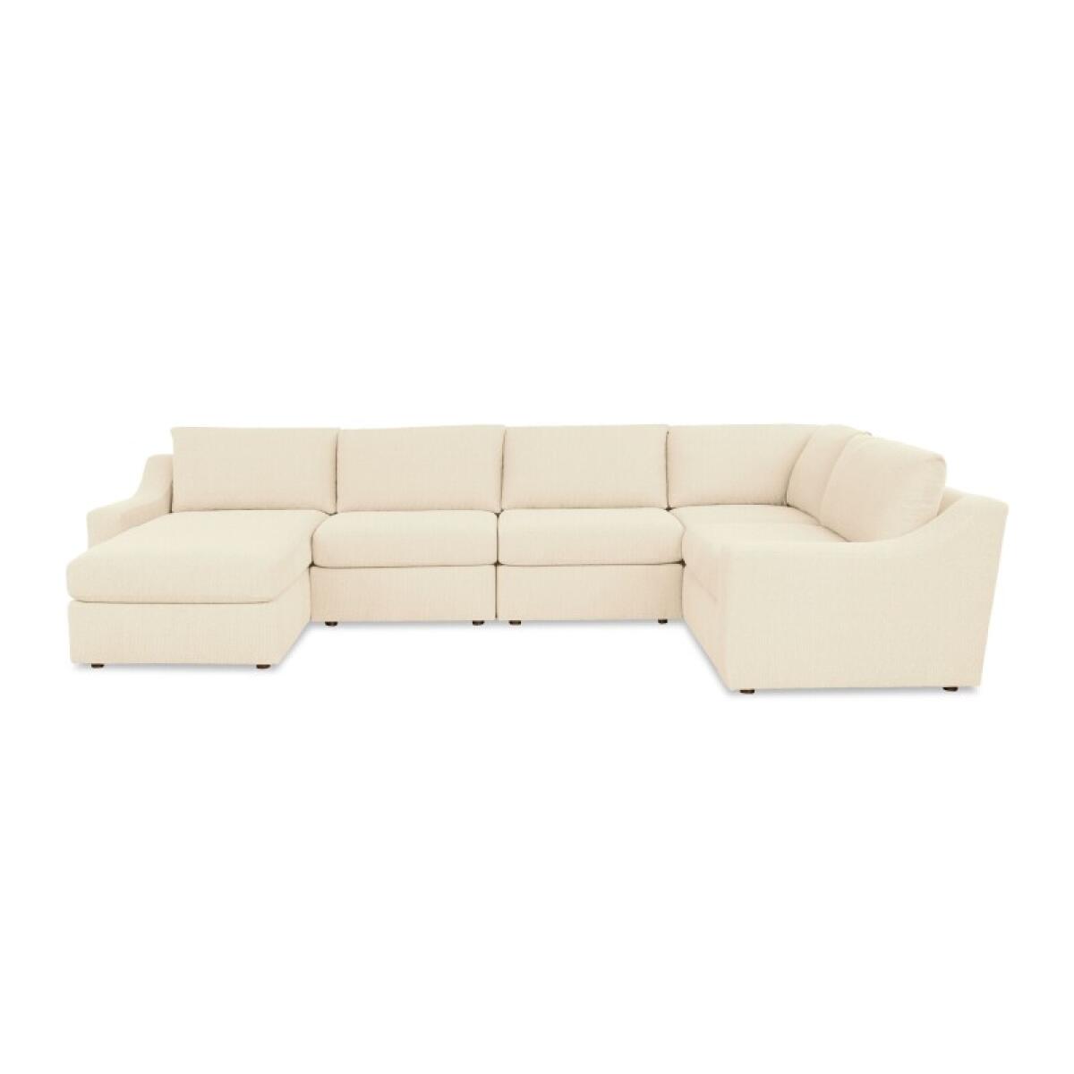 Blake Slope Arm U-Shaped Sectional Sectionals Bassett Furniture 2 Blake Slope Arm U-Shaped Sectional Sectionals Bassett Furniture 2