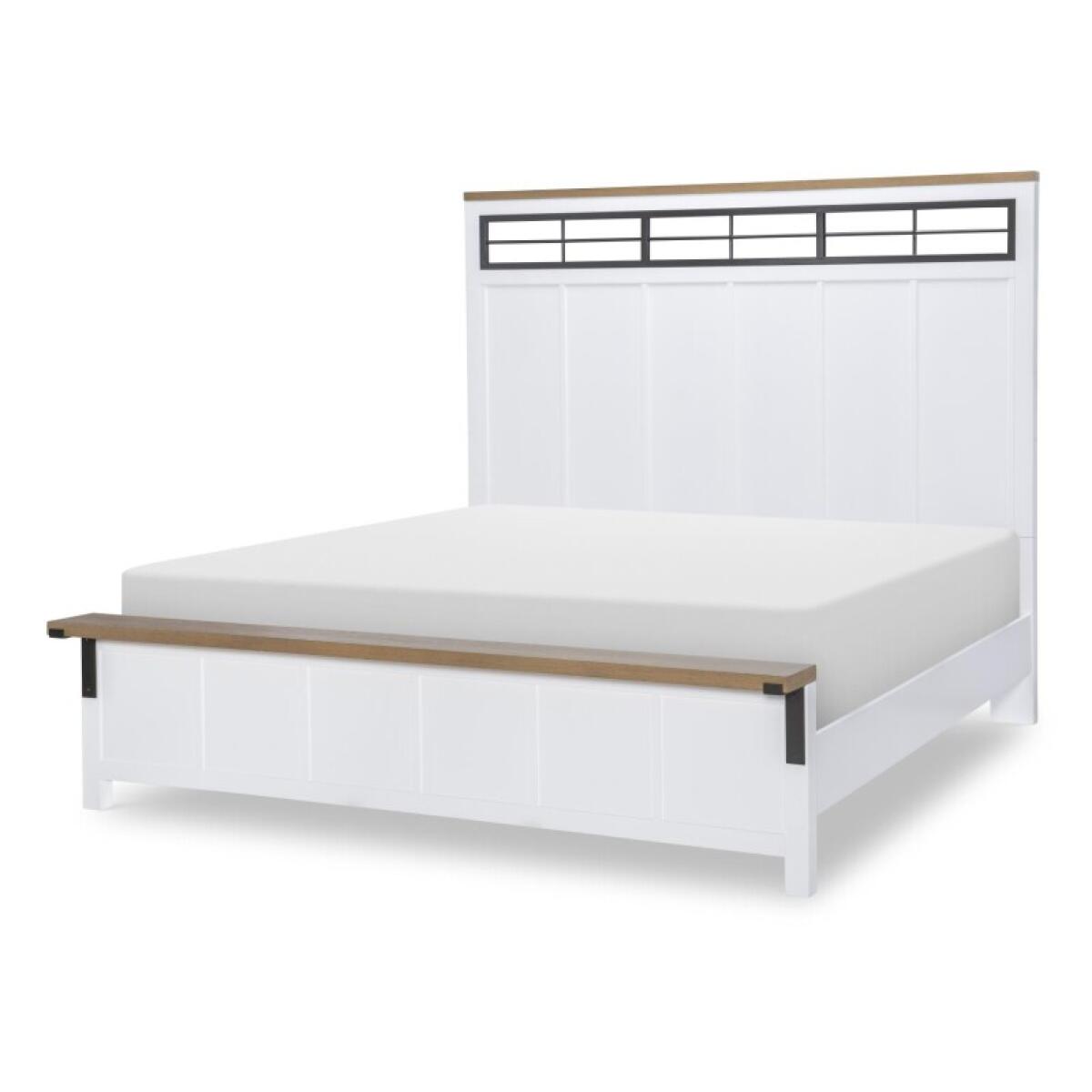 Complete Two Tone Panel Bed Ca King 6/0 Beds Beds 2 Complete Two Tone Panel Bed Ca King 6/0 Beds Beds 2