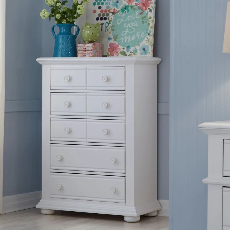 35004a0c43c15b3c184165862ba8de67 Summer House 5 Drawer Chest - Image 1