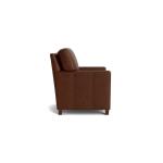 Trent Leather Accent Chair Chairs Bassett Furniture 10