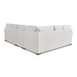 Hanover Roll Arm L-Shaped Sectional Sectionals Bassett Furniture 14