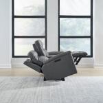Loveseat w/Console P3 & ZG - Blue Gray - Image 4