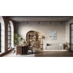 Vannes 2 Door Display Cabinet - Image 3