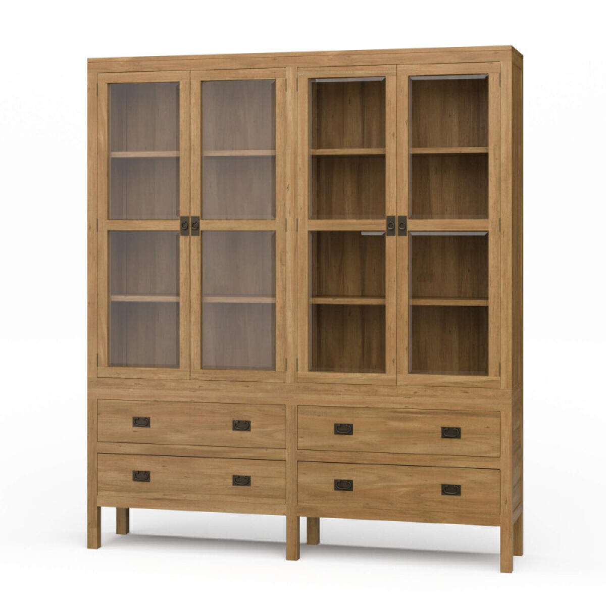 35c77782a816833ea857ac0709acc154 Kagu 4 Door Cabinet - Image 1