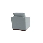Myles Thin Track Arm Swivel Chair - Image 6
