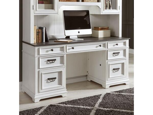 Allyson Park Jr. Executive Credenza Top Office Storage Liberty Furniture