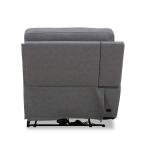 Cooper L Arm Recliner P3 & ZG – Blue Gray Recliners Blue Gray Leather 14