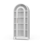 Vannes Display Cabinet W/ Glass Shelves