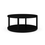 Cohan Coffee Table Small W/ Wood Shelf