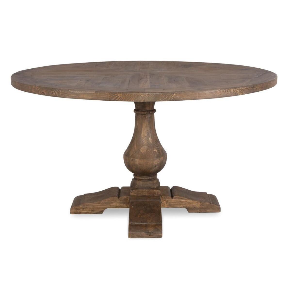 Stratford Round Dining Table, 2 Cartons Dining Tables Brown 2 Stratford Round Dining Table, 2 Cartons Dining Tables Brown 2