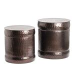 2 Piece Stockton Copper Stools