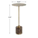 Verlin Drink Table Chairside Tables Brown 15