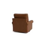 True Custom™ True Custom® Leather Panel Arm Swivel Chair - Image 5