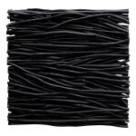 Gathered Teak Square Wood Wall Decor, Black - Image 7