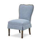 Kent Leather Slope Arm Chair Chairs Bassett Furniture 15