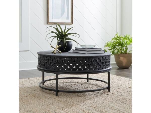 Stella Accent Cocktail Table Cocktail & Coffee Tables Black 2