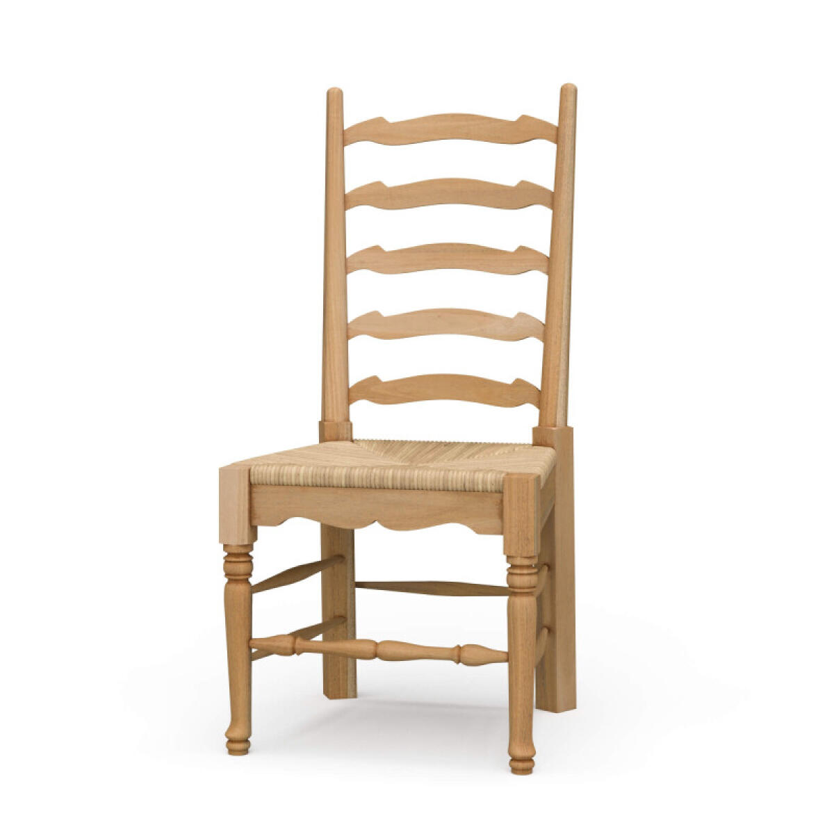 373d81aaa2351db1c52a182bd1f7942f English Ladder-back Dining Chair - Image 1