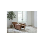 Nelson Leather Sock Arm Lay Flat Power Recliner - Image 4