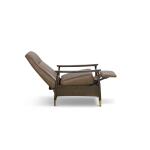 Maris Leather Manual Recliner with Wood Frame Recliners Bassett Furniture 22