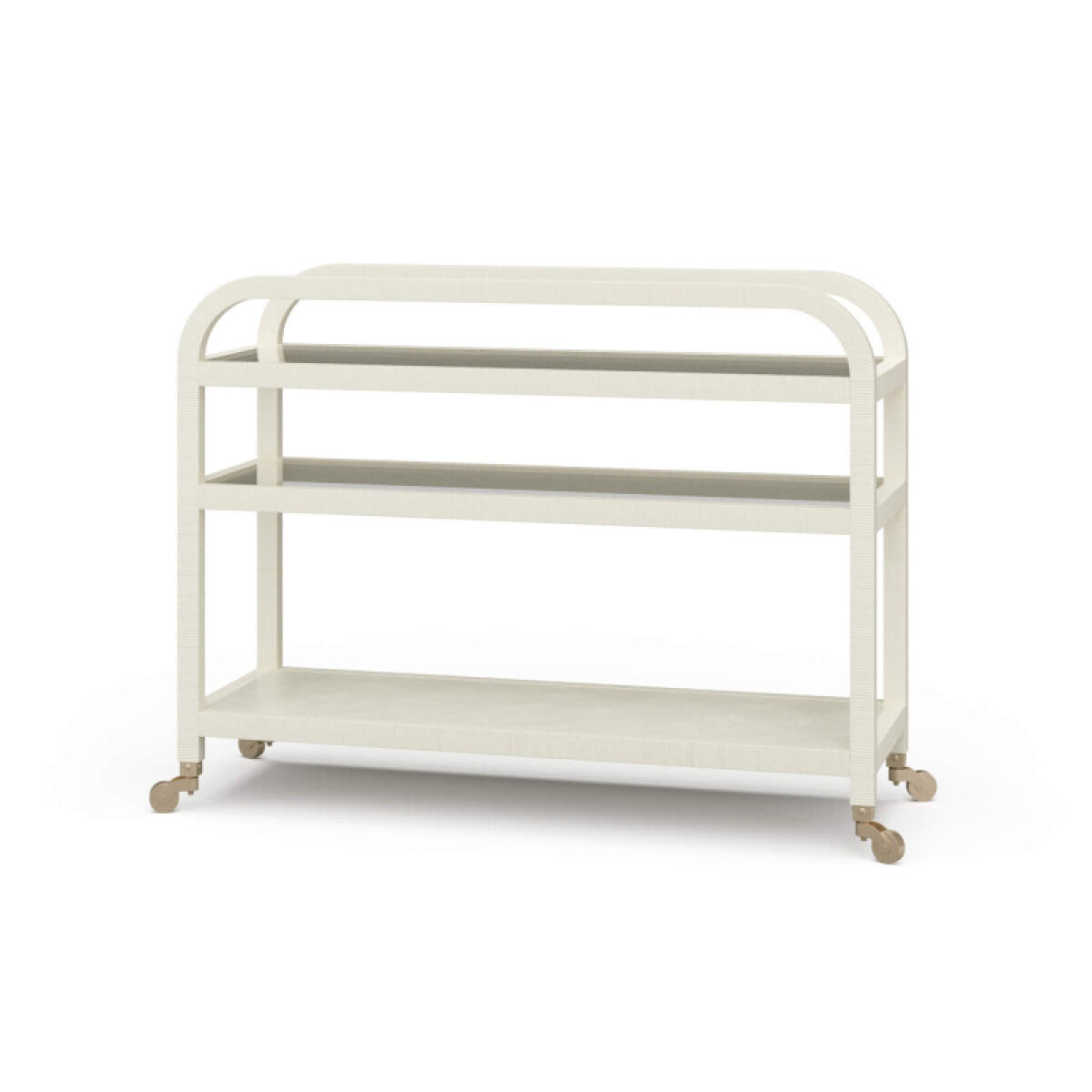 37724b47b83e5df1c64a7f898d0f8f07 Vannes Bar Cart W/ Rattan - Image 1