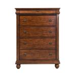 King Sleigh Bed, Dresser & Mirror, Chest - Image 6