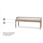 Versai Fluted Bench - Image 2