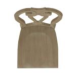 Magnolia Manor Splat Back Side Chair (RTA) Chairs & Benches Brown 21