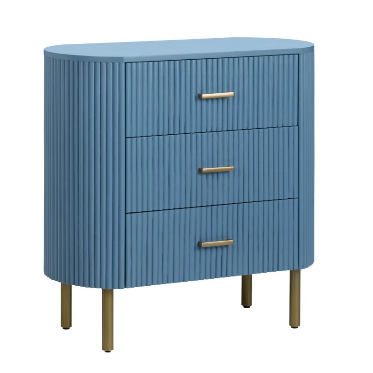 38271c4cffdbfb0f5db3fbdd4c197ae4 Astoria Three-Drawer Chest (Blue) - Image 1