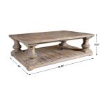 Stratford Coffee Table, Natural - Image 6