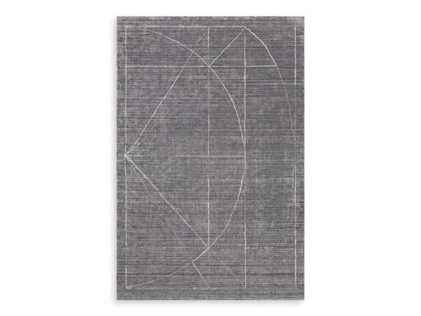 Costilla, Gray 6′ x 9′ Rugs Gray 2