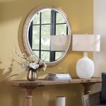Carbet Round Mirror Mirrors Cream 17