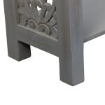 Trellis Lane Accent Bookcase- Grey Bookcases Bookcases 21