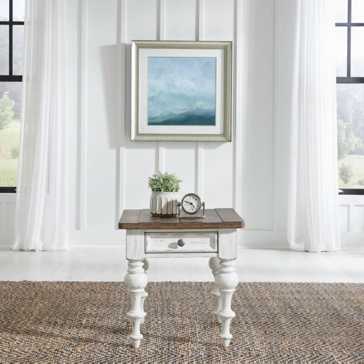 38ada16207eba35729a107cfad76c8df River Place End Table - Image 1